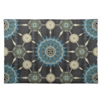 Saguaro Cactus Mandala Array Placemat