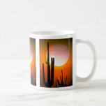 Saguaro cactus, Sonoran Desert, U.S.A. Desert Coffee Mug