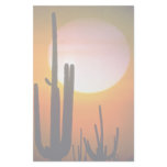 Saguaro cactus, Sonoran Desert, U.S.A. Desert Stationery