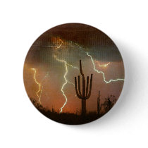 Saguaro Lightning Storm Button