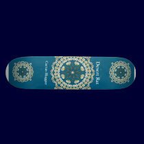 Saguaro on Blue Skateboard skateboards