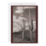 Saguaro Sentinel (AZ Desert) Sepia Invitation