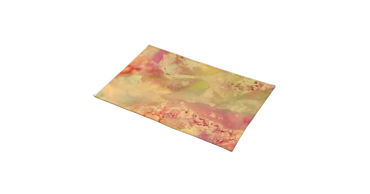 Sahara Gold Cloth Placemat Zazzle