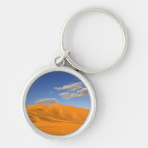 Saharan desert in Morocco Keychain