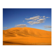 Saharan desert in Morocco Postcard