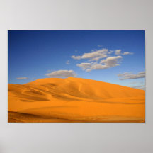 Saharan desert in Morocco Poster