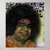 Sai Baba Art Poster