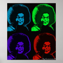 Sai Baba Pop Art Poster
