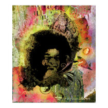 Sai Baba Poster posters by byLuminaArt Sai Baba Poster posters