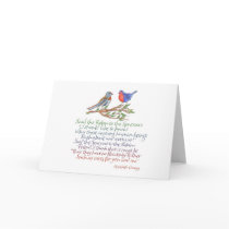 "Said the Robin to the Sparrow" cards by marthalever "Said the Robin to the Sparrow" cards
