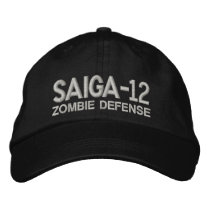 Saiga 12 - Zombie Defense Baseball Cap