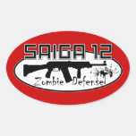 Saiga 12 - Zombie Defense Sticker