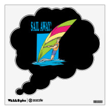 Sail Away 2 Room Sticker