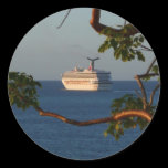 Sail Away at Sunset I Sticker