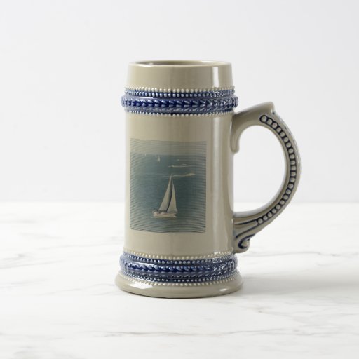 Sail Away Beer Stein Mugs
