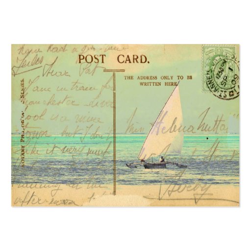 Sail Away Business Card Templates