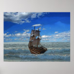 Sail away canvas Print