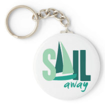 Sail Away Key Chains
