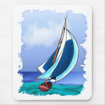 Sail Away Mousepad