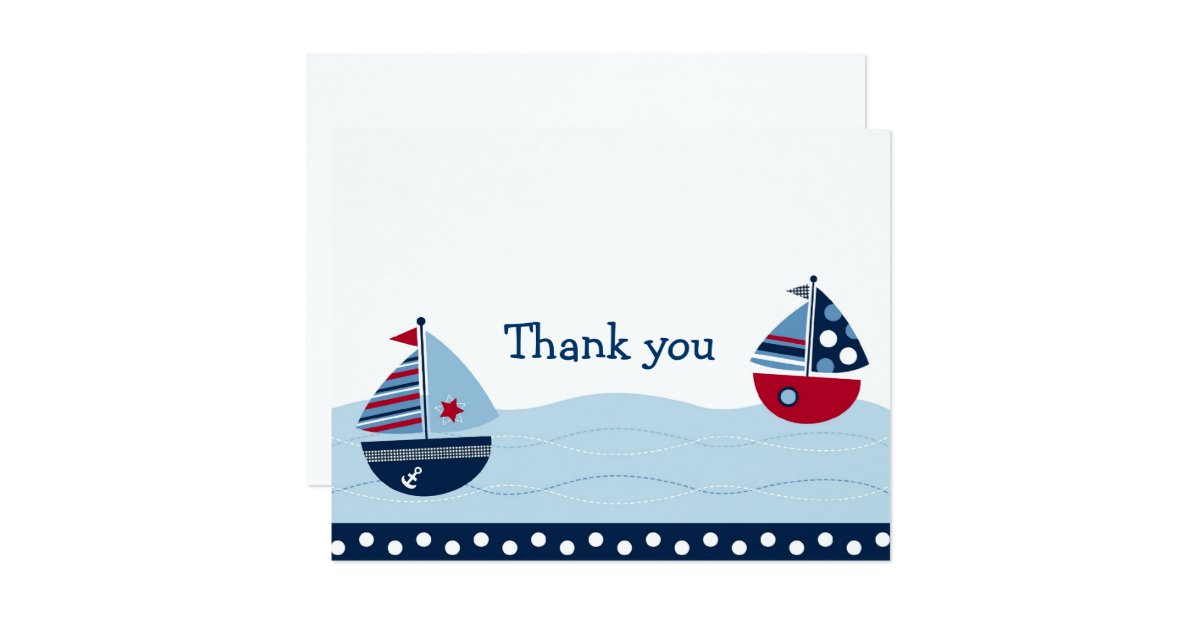 thank you letter for who away sail away sailboat nautical thank you note cards zazzle thank you letter for who away sail away sailboat nautical thank you note cards zazzle