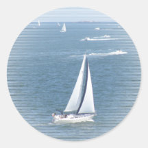 Sail Away Sticker