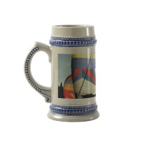 Sail Boat 22 oz Stein mugs by DonPBaker Sail Boat 22 oz Stein mugs
