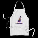 Sail Boat  Blue aprons