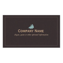 Sail Boat Business Card