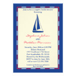 Sail Boat Couple's Bridal Shower Invitation