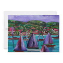 Sail Boat Invitation