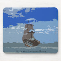 Sail boat mousepad mousepads
