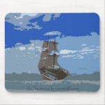 Sail boat mousepad