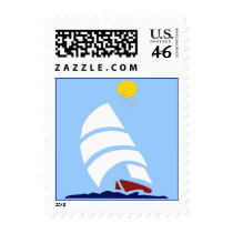 Sail Boat postage