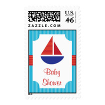 Sail Boat Postage Stamp
