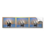 Sail Boats -  Adventures of Life 3 Bumper Sticker
