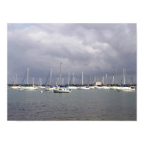 Sail Boats Print by JLWinther Sail Boats Print