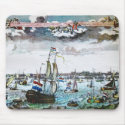 Sail Old Amsterdam Picture Mousepad mousepad