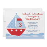 Sail on by &amp; Celebrate Birthday Invitation