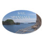 Sail Panama Seascape Sticker