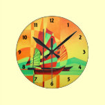 Sail to Shore wall clocks