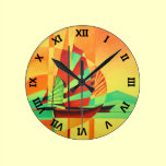 Sail to Shore wall clocks