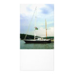 Sailboat at Anchor Custom Photo Card