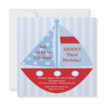 Sailboat Birthday Invitation