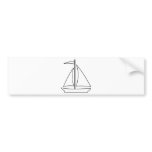 sailboat bumper sticker