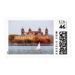 Sailboat by Ellis Island Postage