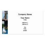 Sailboat by the Brooklyn Bridge Business Card Templates