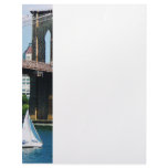 Sailboat by the Brooklyn Bridge letterhead