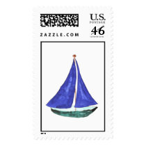 Sailboat Custom Postage