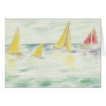 Sailboat Greeting Card