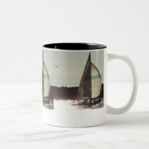 Sailboat & Gull Mug